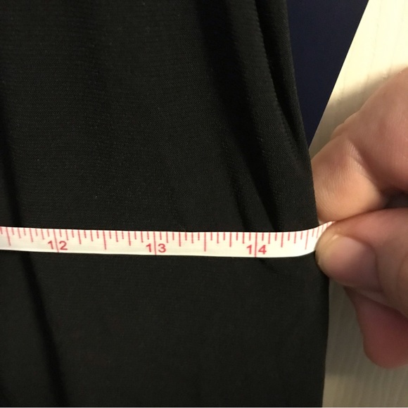 Chaps Jersey Sequin Black Dress Women’s Large - Picture 7 of 8